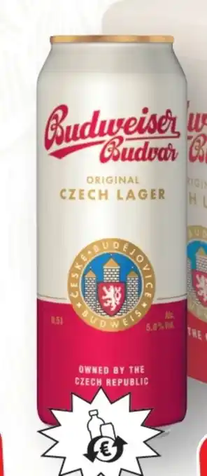 SPAR Gourmet Budweiser Budvar (CZ) Czech Lager Original Angebot