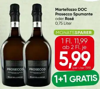 Spar Martellozzo Prosecco Spumante Angebot