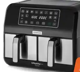 e-tec Kenwood kHealthy Fry Twin Air Fryer HFM20.000MB Angebot