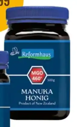 Martin Reformstark Reformhaus Manuka Honig MGO 460+ Angebot