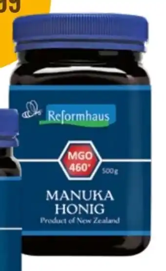 Martin Reformstark Reformhaus Manuka Honig MGO 460+ Angebot