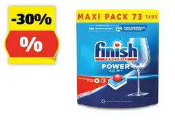 Hofer FINISH All-in-one Power Maxi, 73 Stk Angebot