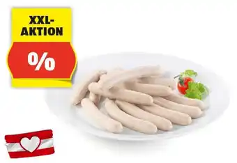 Hofer GENUSS 100% AUS ÖSTERREICH XXL Mini-Rostbratwürstel, 680 g Angebot