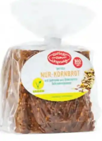 Hofer Zurück zum Ursprung Bio-Nur-Kornbrot Angebot