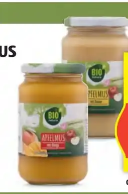 Hofer Bio Natura Bio-Apfelmus Angebot