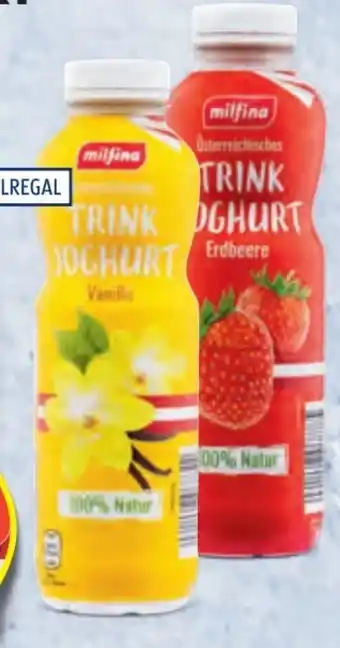 Hofer Milfina Trinkjoghurt Angebot