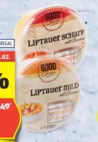 Hofer Good Choice Liptauer Angebot