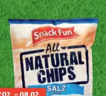 Hofer Snack Fun All Natural Chips Angebot