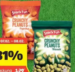 Hofer Snack Fun Crunchy Peanuts Angebot