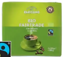 Hofer Barissimo Bio-Fairtrade Kaffee Angebot