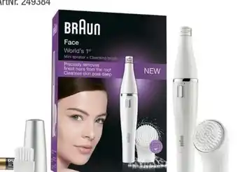 e-tec Braun Gesichtsepilierer Face 810 Angebot