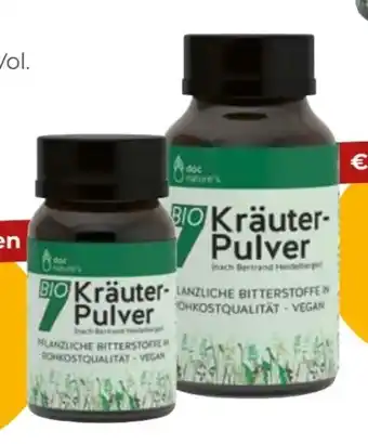 Martin Reformstark Doc Nature's Bio Kräuter-Pulver Angebot