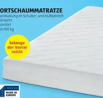 Hofer Novitesse 7-Zonen-Komfortschaummatratze Angebot