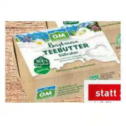 Spar Bergbauern Teebutter Süßrahm SPAR Angebot