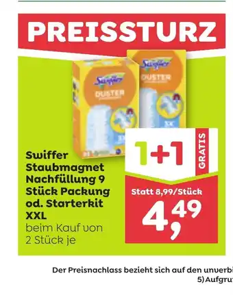 ADEG Staubmagnet Nachfüllung 9 Stück Packung od. Starterkit XXL Angebot