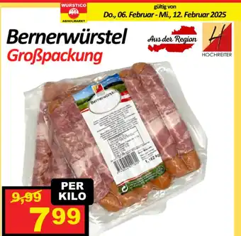 Wurstico Bernerwürstel Angebot