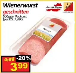 Wurstico Wienerwurst Angebot