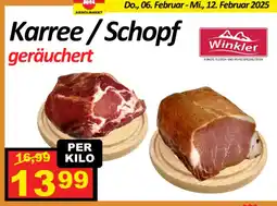 Wurstico Karree/Schopf geräuchert Angebot