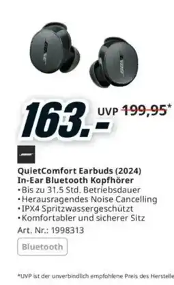 Media Markt QuietComfort Earbuds (2024) In-Ear Bluetooth Kopfhörer Angebot