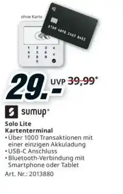 Media Markt Solo Lite Kartenterminal Angebot