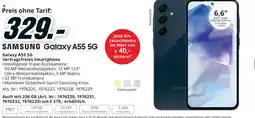 Media Markt Samsung galaxy a55 5g Angebot