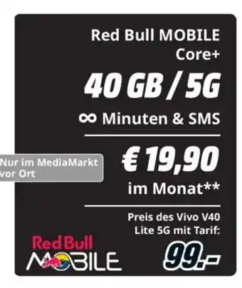 Media Markt Red Bull MOBILE Core Angebot