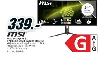 Media Markt MAG 342CQRDE E2 Angebot