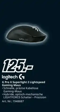 Media Markt G Pro X Superlight 2 Lightspeed Gaming Maus Angebot