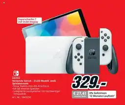 Media Markt Nintendo Switch - OLED-Modell, weiß Angebot