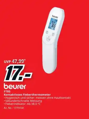 Media Markt FT85 Kontaktloses Fieberthermometer Angebot