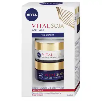 dm Gesichtspflegeset Vital Soja Anti-Age Tages- und Nachtpflege dm Angebot