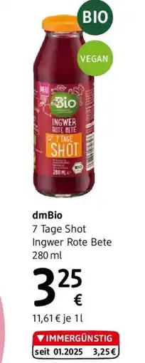 dm 7 Tage Shot Ingwer Rote Bete dm Angebot