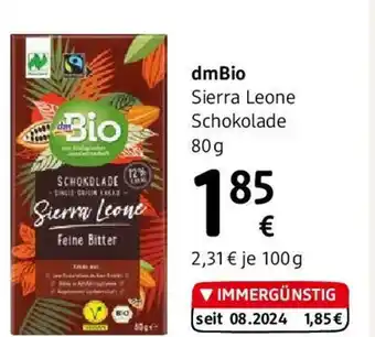 dm Sierra Leone Schokolade Angebot