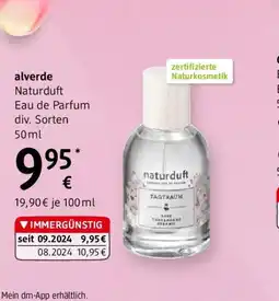 dm Naturduft Eau de Parfum Angebot