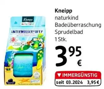 dm Naturkind Badeüberraschung Sprudelbad Angebot