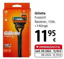 dm Fusion5 Rasierer, 1 Stk. + 1 Klinge Angebot