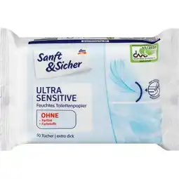 dm Feuchtes Toilettenpapier Ultra Sensitive dm Angebot