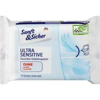 dm Feuchtes Toilettenpapier Ultra Sensitive dm Angebot