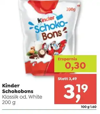 ADEG Kinder Schokobons Angebot