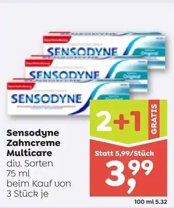 ADEG Sensodyne Zahncreme Multicare Angebot