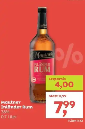 ADEG Mautner Inländer Rum Angebot