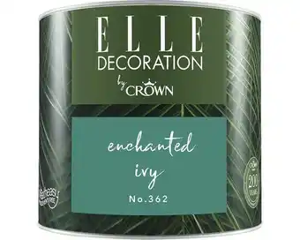 Hornbach ELLE Decoration Wandfarbe Matt No. 362 Enchanted Ivy 125 ml Angebot