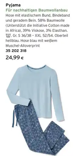 Tchibo Eduscho Pyjama Angebot