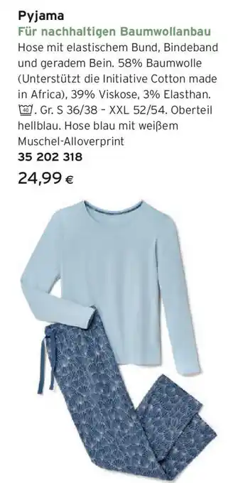 Tchibo Eduscho Pyjama Angebot