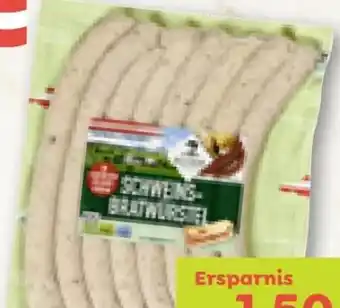 ADEG Greisinger Schweinsbratwürstel Angebot