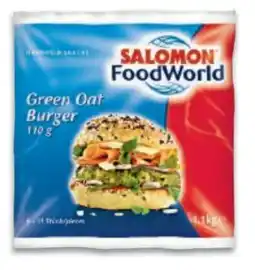 Metro Salomon Food World Green Oat Burger Angebot