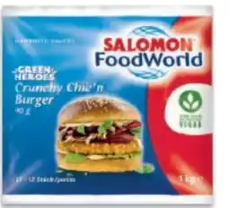 Metro Salomon Food World Green Heroes Crunchy Chik‘n Burger Angebot