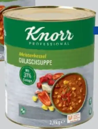 Metro Knorr Meisterkessel Gulaschsuppe Angebot