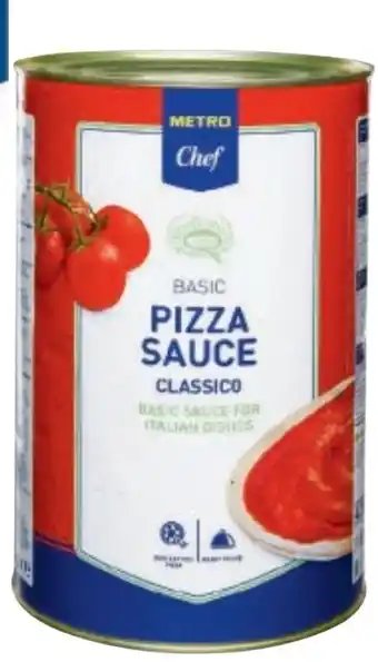 Metro Metro Chef Pizzasauce Angebot