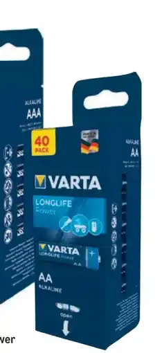 Metro Varta Batterie Mignon AA Angebot